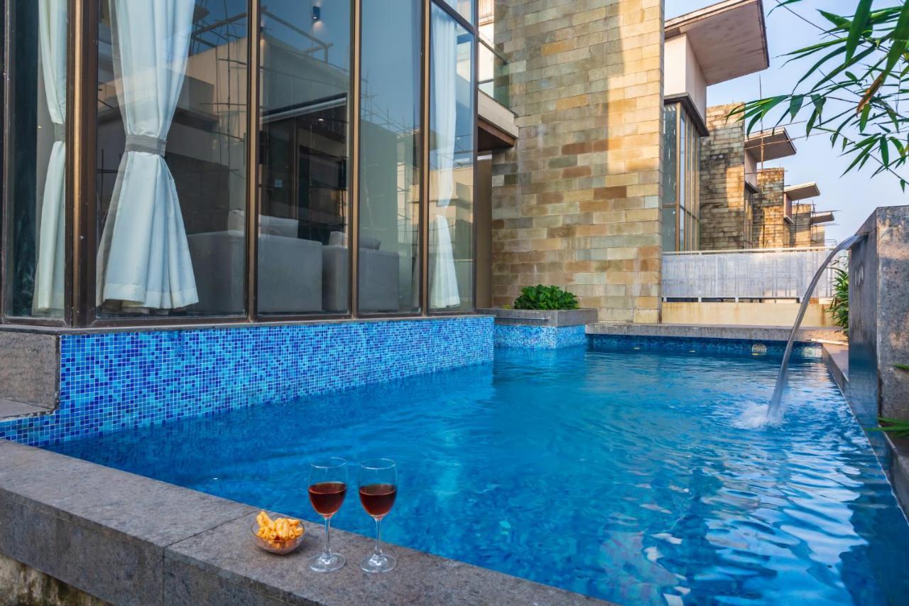 Saffronstays Aspen, Lonavala - Luxury Pool Villa With Games And Tv Room Near Bhushi Dam Екстериор снимка